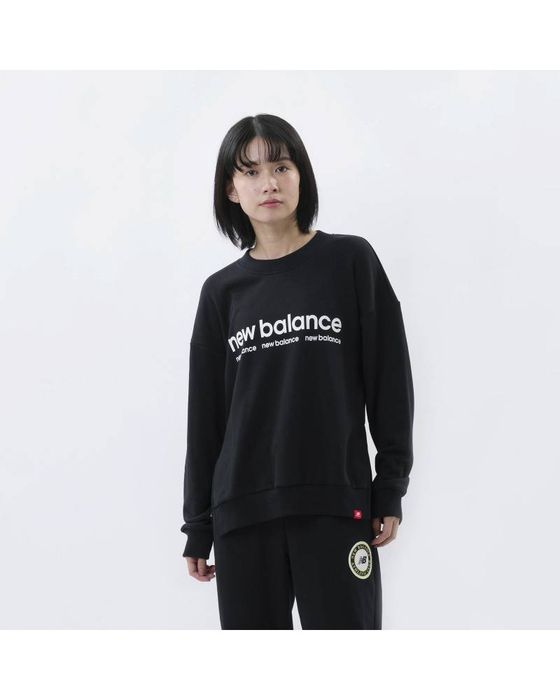 NEW BALANCE FELPA GIROCOLLO ESSENTIALS ID W