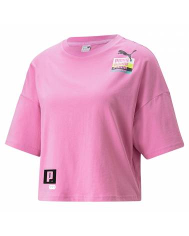 PUMA T-SHIRT BRAND LOVE OVERSIZED W