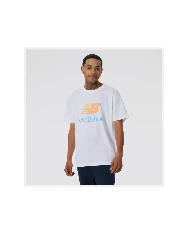 NEW BALANCE T-SHIRT ESS CELEBRATE SPLIT LOGO